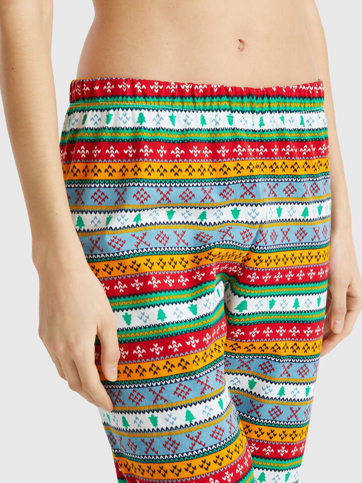 PYJAMA(SWEATER+TROUS Mujer image number 3